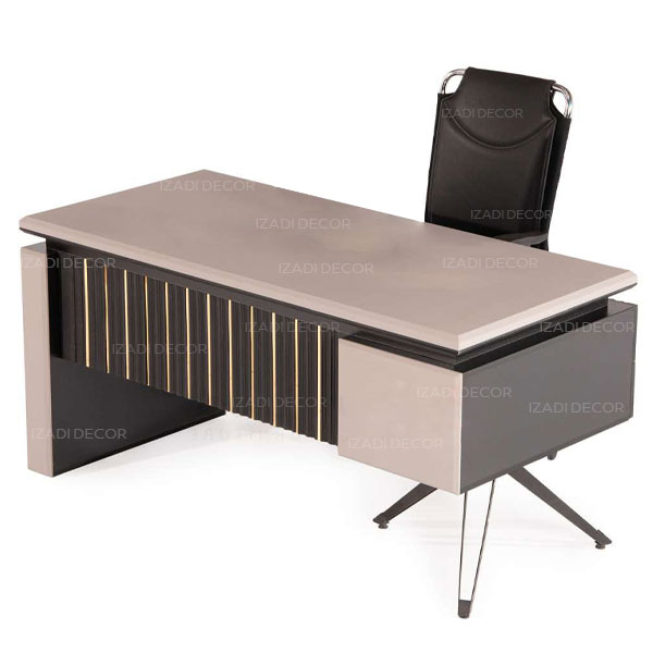 میز کارشناسی پایه چوب و فلز کد 603