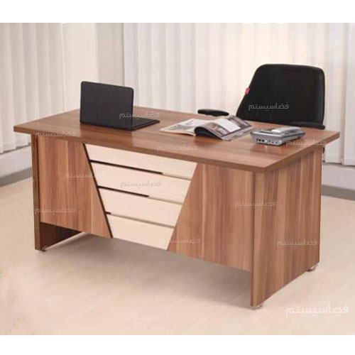 میز کارمندی به صرفه کد 129 برند فضاسیستم